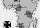 1937: NAZI Propaganda poster mentions German colonies in Africa from 1914: Cameroon, Togo, German East Africa, German South West Africa