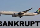 South Africa’s main airline: South African Airways goes bankrupt for the 2nd time in 10 years!